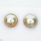 11.0 - 13.0 mm, Mabe South Sea Pearl, Stud Earrings