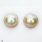 11.0 - 13.0 mm, Mabe South Sea Pearl, Stud Earrings