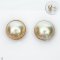 11.0 - 13.0 mm, Mabe South Sea Pearl, Stud Earrings