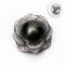 13.19 mm, Tahitian Pearl, Rose Pearl Brooch