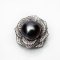 12.84 mm, Tahitian Pearl, Rose Pearl Brooch