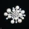 Approx. 6.0 - 10.0 mm, Akoya Pearl, Firework Pearl Brooch