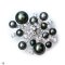 Approx. 6.0 - 11.0 mm, Tahitian Pearl, Firework Pearl Brooch