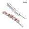 Approx. 4.0 - 5.0 mm, Freshwater Pearl, Pearl Hair Clip