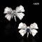 Approx. 5.5 mm up, Hanamomo, Akoya Pearl, Butterfly MOP Wings Pearl Alloy Brooch