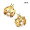 Approx. 10.0 mm, Gold South Sea Pearl, Ladybug Pearl Alloy Brooch