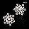 Approx. 3.0 - 5.0 mm, AK Pearl, Snowflake Pearl Alloy Brooch