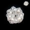 Approx. 8.0 mm, Freshwater Pearl, Wreath Cloth Pearl Brooch