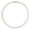 (GGC) 8.5 - 9.0 mm ,  Hanadama Akoya Pearl , Uniform Necklace