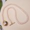 Approx. 5.0 - 5.5 mm and 8.0 mm, Freshwater Pearl, Uniform Pearl Necklace