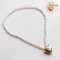 Approx. 5.0 - 5.5 mm and 8.0 mm, Freshwater Pearl, Uniform Pearl Necklace