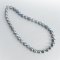 8.15 - 9.66 mm, Lunar Gray, Tahitian Pearl, Graduated Pearl Necklace