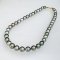 9.00 - 12.49 mm, Tahitian Pearl, Graduated Pearl Necklace