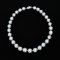 (GIA) 13.24 mm to 16.08 mm, White South Sea Pearl, Graduated Pearl Necklace