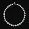 (GIA) 12.20 mm to 14.95 mm, White South Sea Pearl, Graduated Pearl Necklace