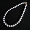 (GIA) 12.05 mm to 14.07 mm, White South Sea Pearl, Graduated Pearl Necklace