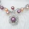 Approx. 10.63 - 13.88 mm, Edison Pearl, 25 Oceans Cherry Blossom Necklace Collection