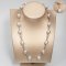 9.75 - 11.87 mm, White South Sea Pearl, Station Pearl Chain Necklace