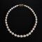 8.25 - 12.22 mm, Gold South Sea Pearl, Graduated Pearl Necklace