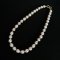 10.39 - 12.97 mm, Gold South Sea Pearl, Graduated Pearl Necklace