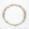 Approx. 6.0 mm - 8.0 mm, White South Sea Pearl, Station Pearl Beads and Tubes Spring Choker