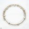 Approx. 6.0 mm - 8.0 mm, White South Sea Pearl, Station Pearl Beads and Tubes Spring Choker