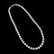 6.36 - 8.92 mm, White South Sea Pearl, Graduated Pearl Necklace