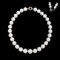 14.11 - 16.31 mm, White South Sea Pearl, Graduated Pearl Necklace