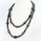 Approx. 8.0 - 13.0 mm, Tahitian Pearl, Alternating Sizes Pearl Rope Necklace