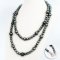 Approx. 8.0 - 13.0 mm, Tahitian Pearl, Alternating Sizes Pearl Rope Necklace