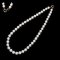 8.99 - 10.97 mm, White South Sea Pearl, Graduated Pearl Necklace