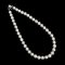 7.66 - 11.90 mm, White South Sea Pearl, Graduated Pearl Necklace