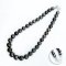 11.17-14.96 mm, Tahitian Pearl, Graduated Pearl Necklace
