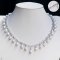 Approx. 7.0 - 8.0 mm, White South Sea Pearl, "Full Fleur De Pearl" Necklace Collection