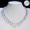 Approx. 7.0 - 8.0 mm, White South Sea Pearl, "Full Fleur De Pearl" Necklace Collection