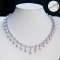 Approx. 7.0 - 8.0 mm, White South Sea Pearl, "Full Fleur De Pearl" Necklace Collection