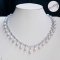 Approx. 7.0 - 8.0 mm, White South Sea Pearl, "Full Fleur De Pearl" Necklace Collection