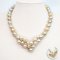 10.37-12.57 mm and 9.87-11.07 mm, Gold South Sea Pearl, "The Greatest of Pearls" Graduated Pearl Necklace