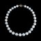 (GIA) 13.00 mm - 16.10 mm, White South Sea Pearl, Graduated Pearl Necklace