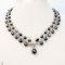 Approx. 5.0 - 10.0 mm, Tahitian Pearl, Chanderlier Pearl Necklace