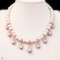 Approx. 8.0 - 9.0 mm, Freshwater Pearl, "Je t'aime Collection" Chandelier Pearl Necklace