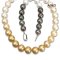 10.77 - 13.11 mm, Shikisia, Oriental Odyssey and Shy Guy Lot, Ombre Graduated Pearl Necklace