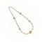 Approx. 5.0 mm and 9.0 - 12.0 mm, Akoya Pearl, "Dynasty Nefertiti" Collection Station Alternating Sizes Pearl Necklace