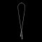 18K Gold, Laboratory Grown Diamond, Graduated Stripe Diamond Necklace