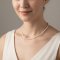 Approx. 2.5 - 3.0 mm, AK Pearl, Graduated Pearl Necklace