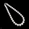 12.0 mm and 16.0 mm, Edison Pearl, Graduated Pearl Necklace