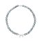 10.70 - 11.72 mm, Gray Feline, Tahitian Pearl, Bow Diamond Paved Graduated Pearl Necklace
