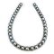 11.66-13.71 mm, Pewter Gray Lot, Tahitian Pearl, Graduated Pearl Necklace