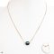 Approx. 8.0 - 9.0 mm, Whirlpool Lot, Tahitian Pearl, Full Drilled Pearl with Box Chain Necklace