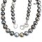 Approx. 7.5 - 8.0 mm to 10.5- 10.8 mm, Tahitian Pearl, Graduated Pearl Necklace